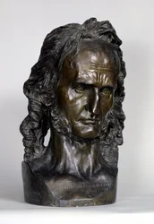 Büste von Nicolo Paganini (1784-1840)